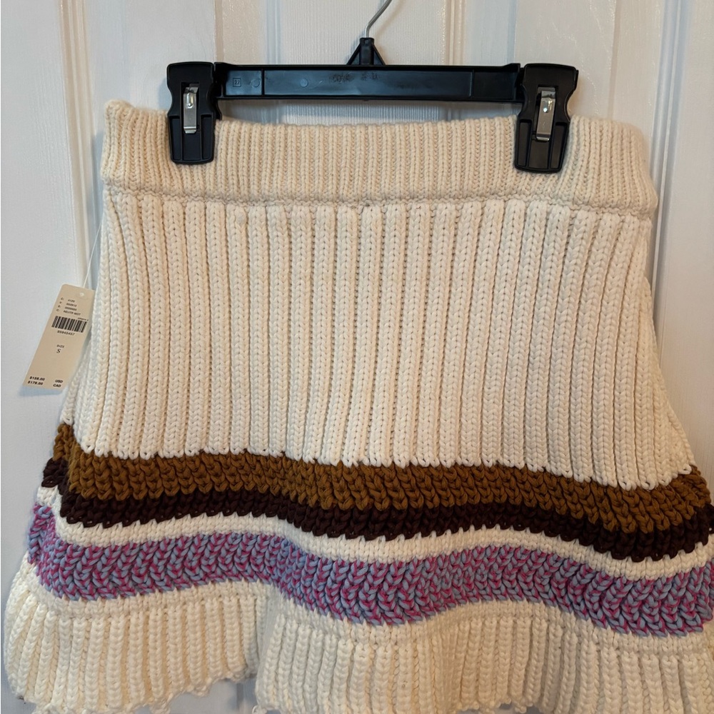 Anthropologie Cream Knit Sweater